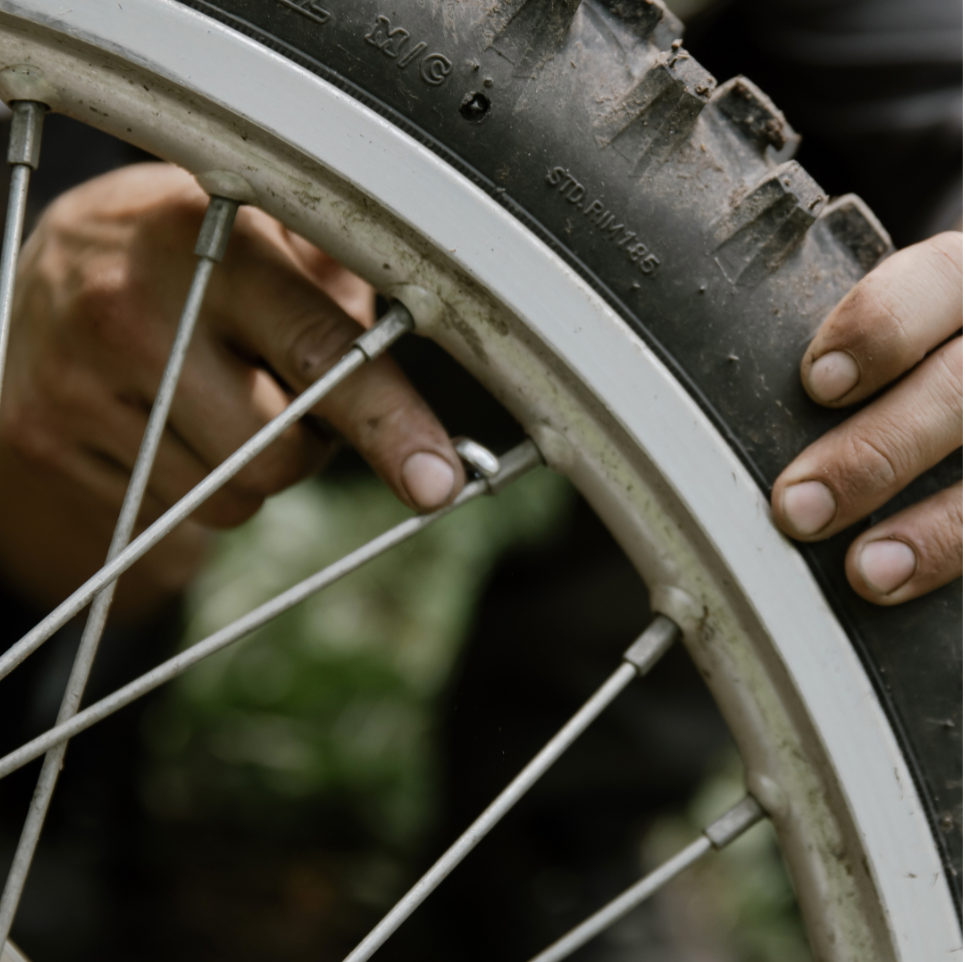 Често допускани грешки при смяна на гума на велосипед