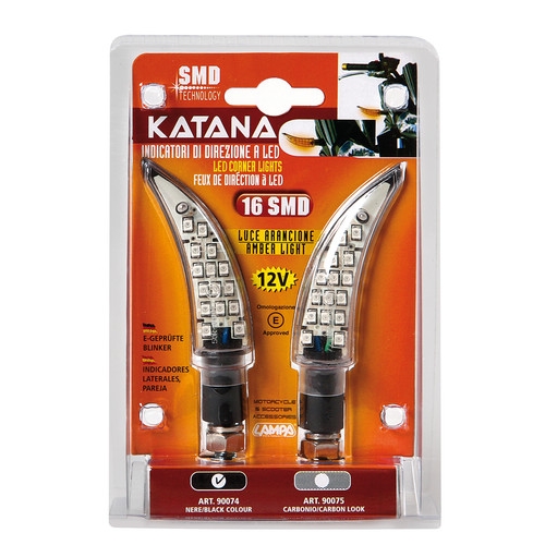 LED мигачи KATANA BLACK – 90074 — снимка 3