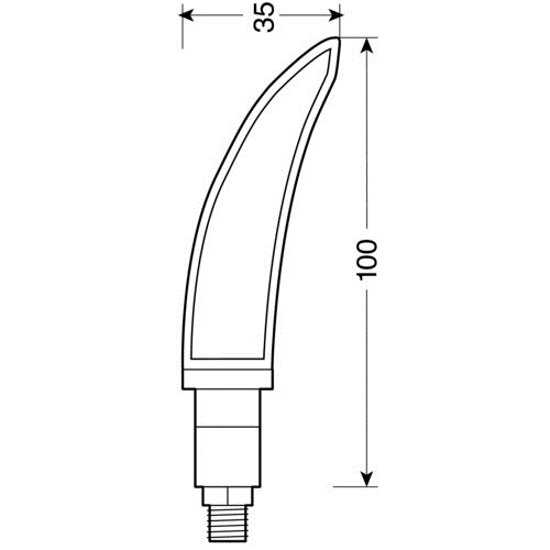 LED мигачи KATANA BLACK – 90074 — снимка 2