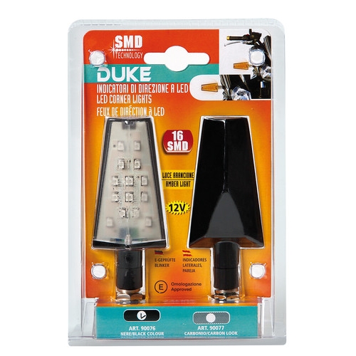 LED мигачи DUKE BLACK – 90076 — снимка 3