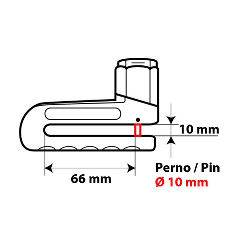 Заключвалка DISK BRAKE – 65390 — снимка 2