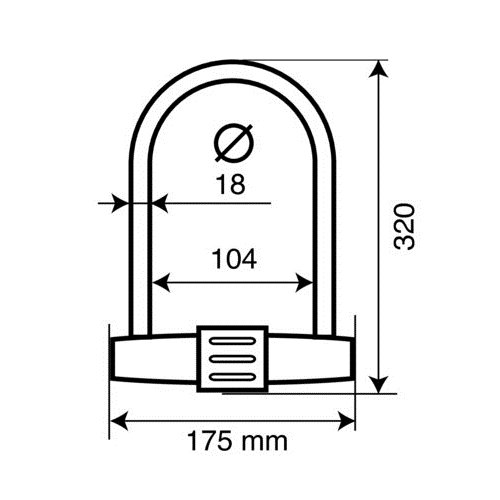 Заключваща скоба STRENGTH 90609 — снимка 3