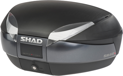 Мото куфар SHAD SH48 GREY — снимка 5