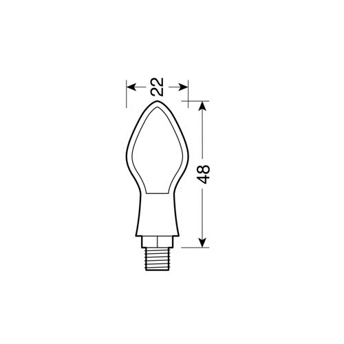 LED мигачи PIXIA BLACK - 90082 — снимка 2