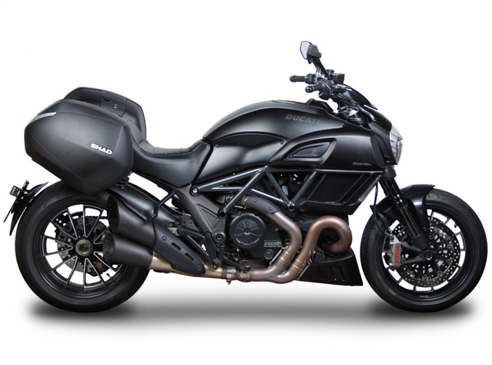 Монтажен комплект за куфари SHAD 3P SYSTEM DUCATI DIAVEL 1200 '14 — снимка 2