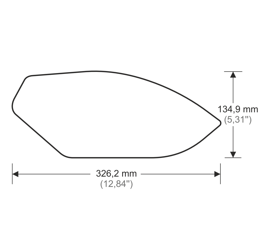 Протектор за резервоар BMW HDR204/PR3433 — снимка 2