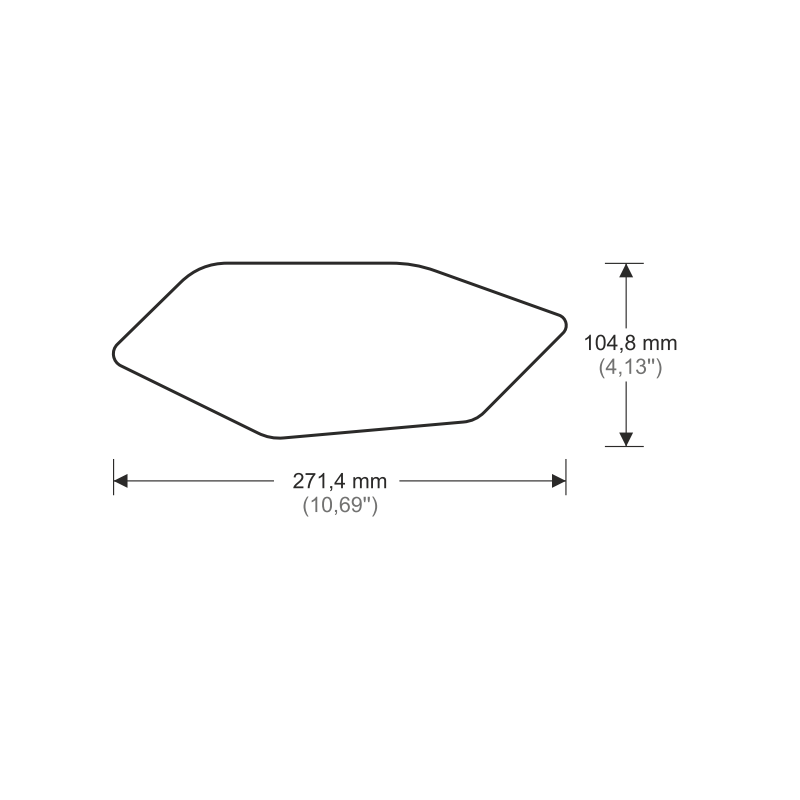 Протектор за резервоар YAMAHA R6 HDR227/PR3446 — снимка 2