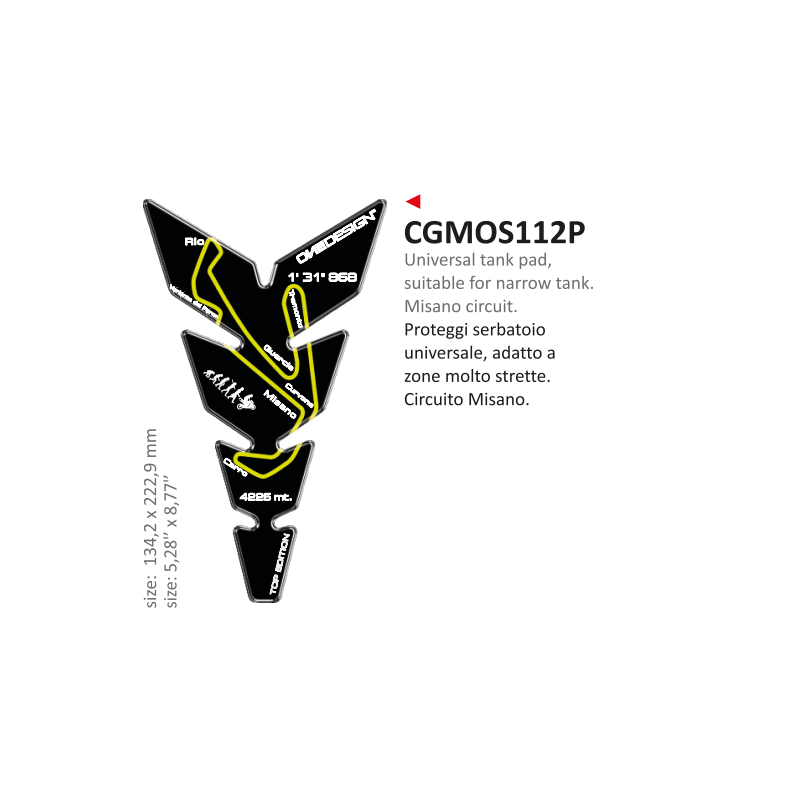 Протектор за резервоар MISANO 3M CGMOS112P/PR3403_3
