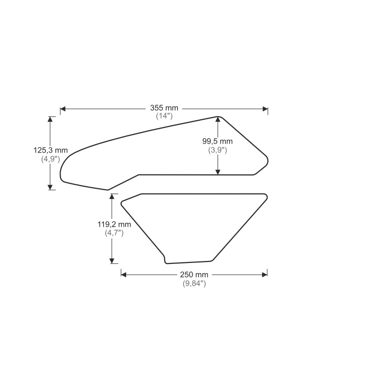 Протектор за резервоар HОNDA CBR 1000 RR 2017-2019г HDR215/PR3418_2