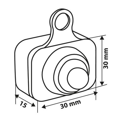 Ключ за светлини LAMPA ON&OFF 90463 — снимка 4