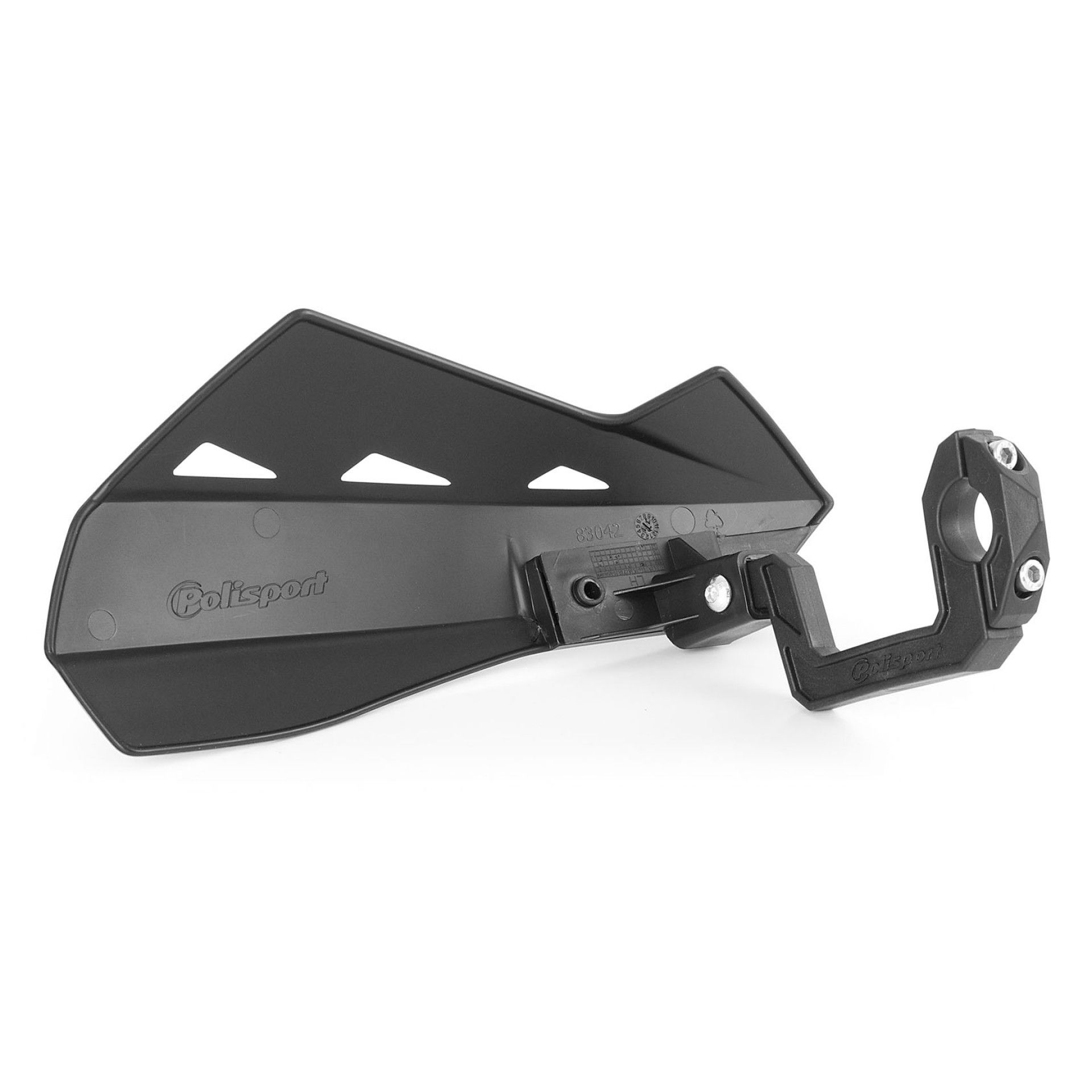 Предпазител за кормило POLISPORT QWEST UNIVERSAL BLACK - PLASTIC — снимка 2