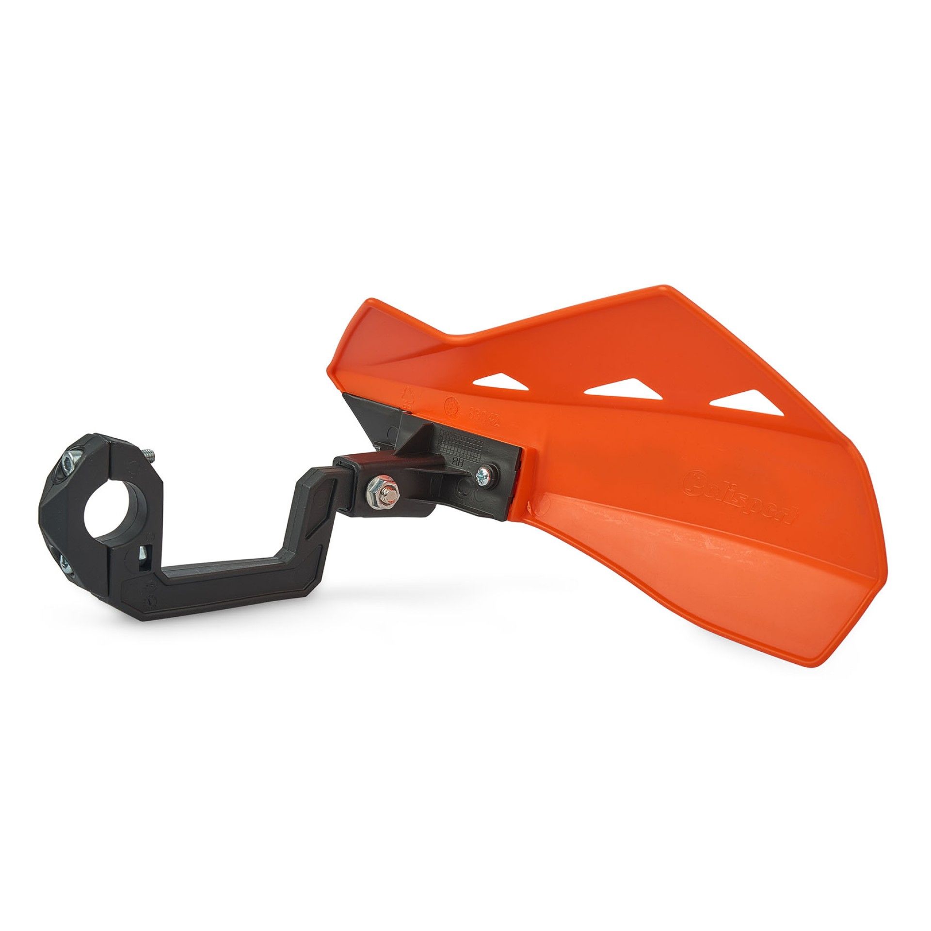 Предпазител за кормило POLISPORT QWEST UNIVERSAL ORANGE - PLASTIC — снимка 3