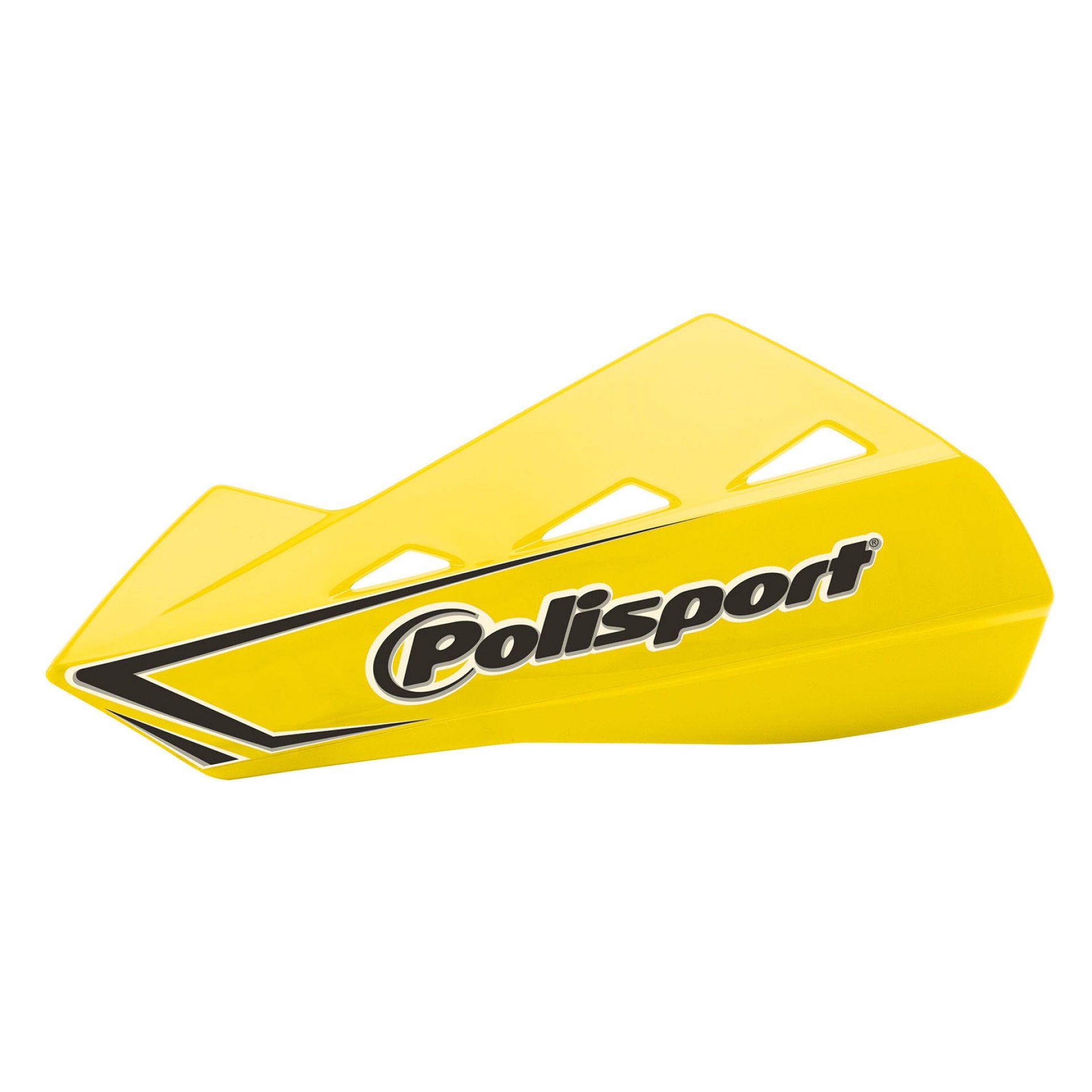 Предпазител за кормило POLISPORT QWEST UNIVERSAL YELLOW - PLASTIC — снимка 2
