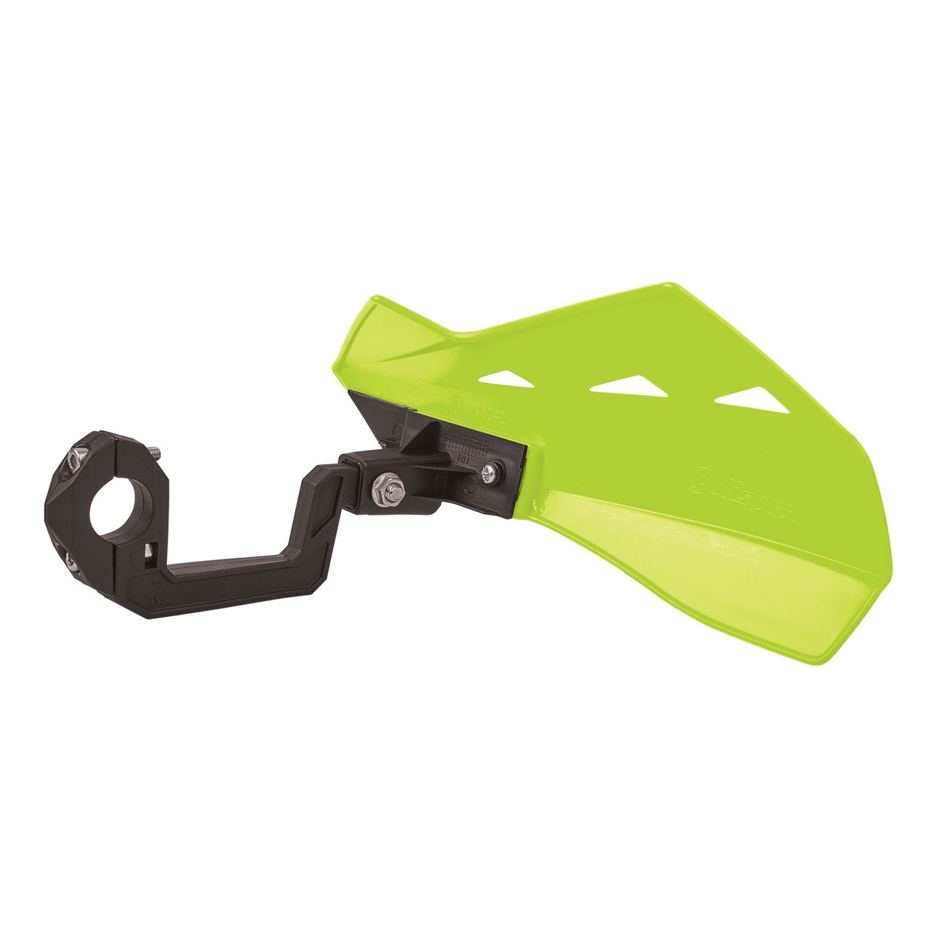 Предпазител за кормило POLISPORT QWEST UNIVERSAL FLO YELLOW - PLASTIC — снимка 2