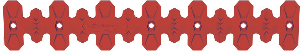 Протектор генерация POLISPORT ARMADILLO HEAD PIPE 40 cm RED — снимка 2
