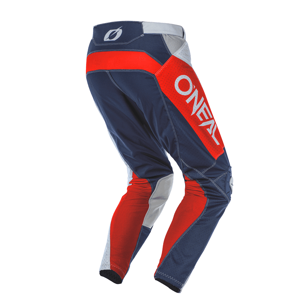 Мотокрос брич O'NEAL AIRWEAR FREEZ GRAY/BLUE/RED — снимка 2