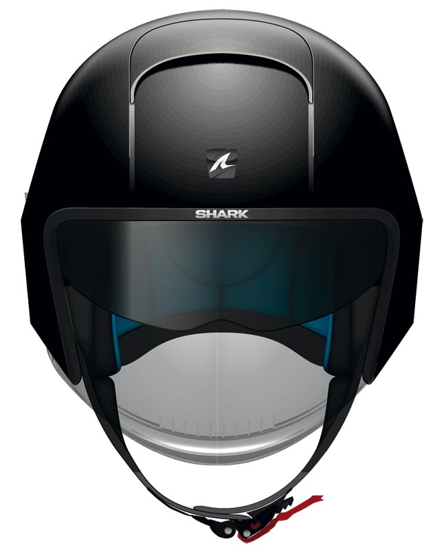 Каска за скутер SHARK NANO BLACK — снимка 3