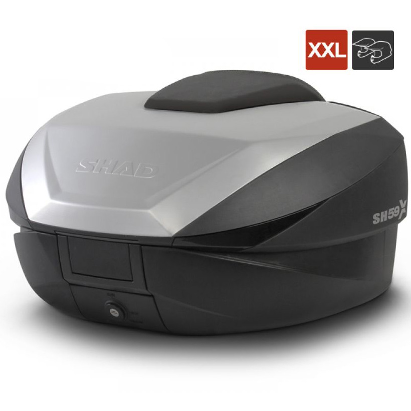 Мото куфар SHAD SH59X ALUMINIUM — снимка 6