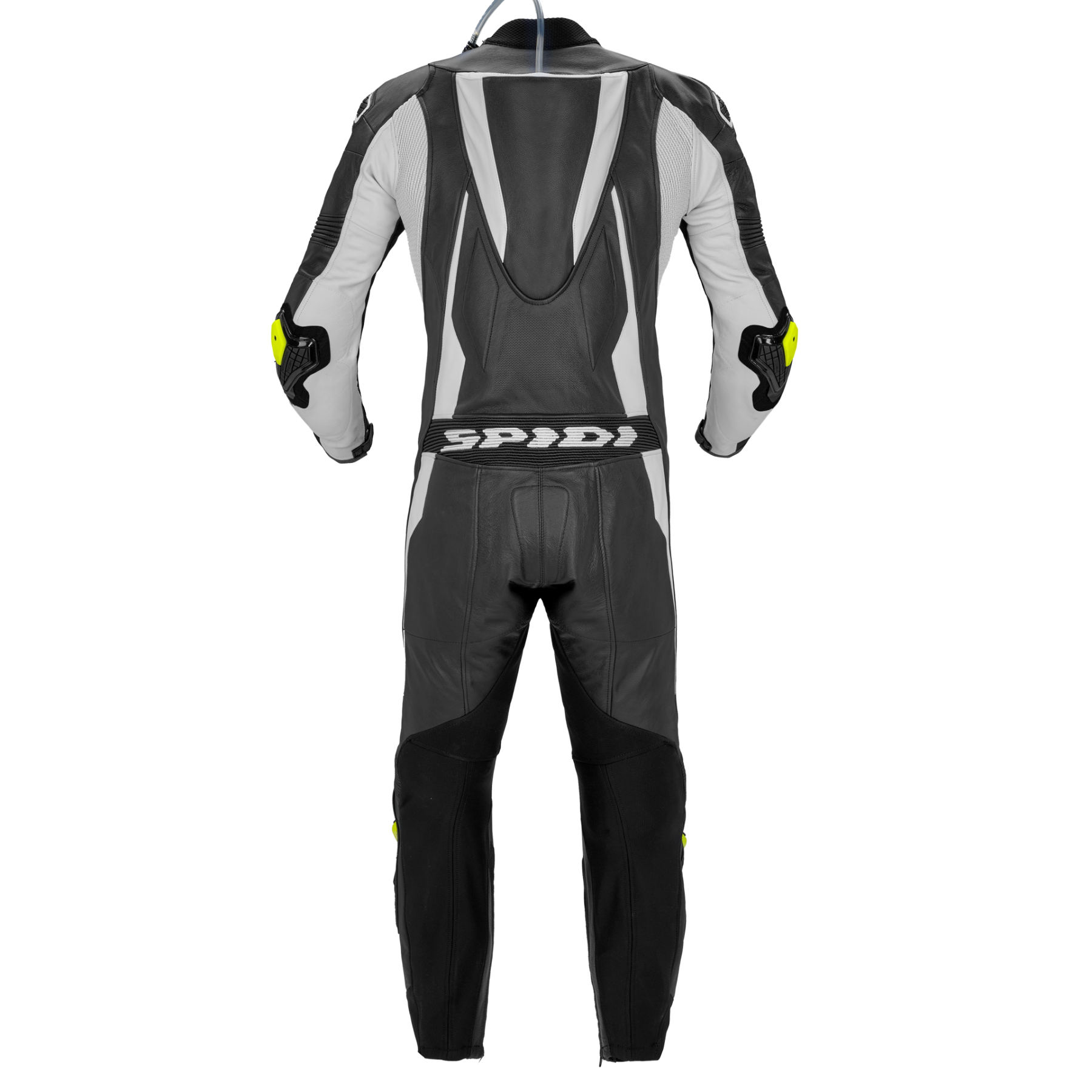 Кожен екип с гърбица SPIDI SPORT WARRIOR PERFORATED PRO BLACK/WHITE — снимка 2
