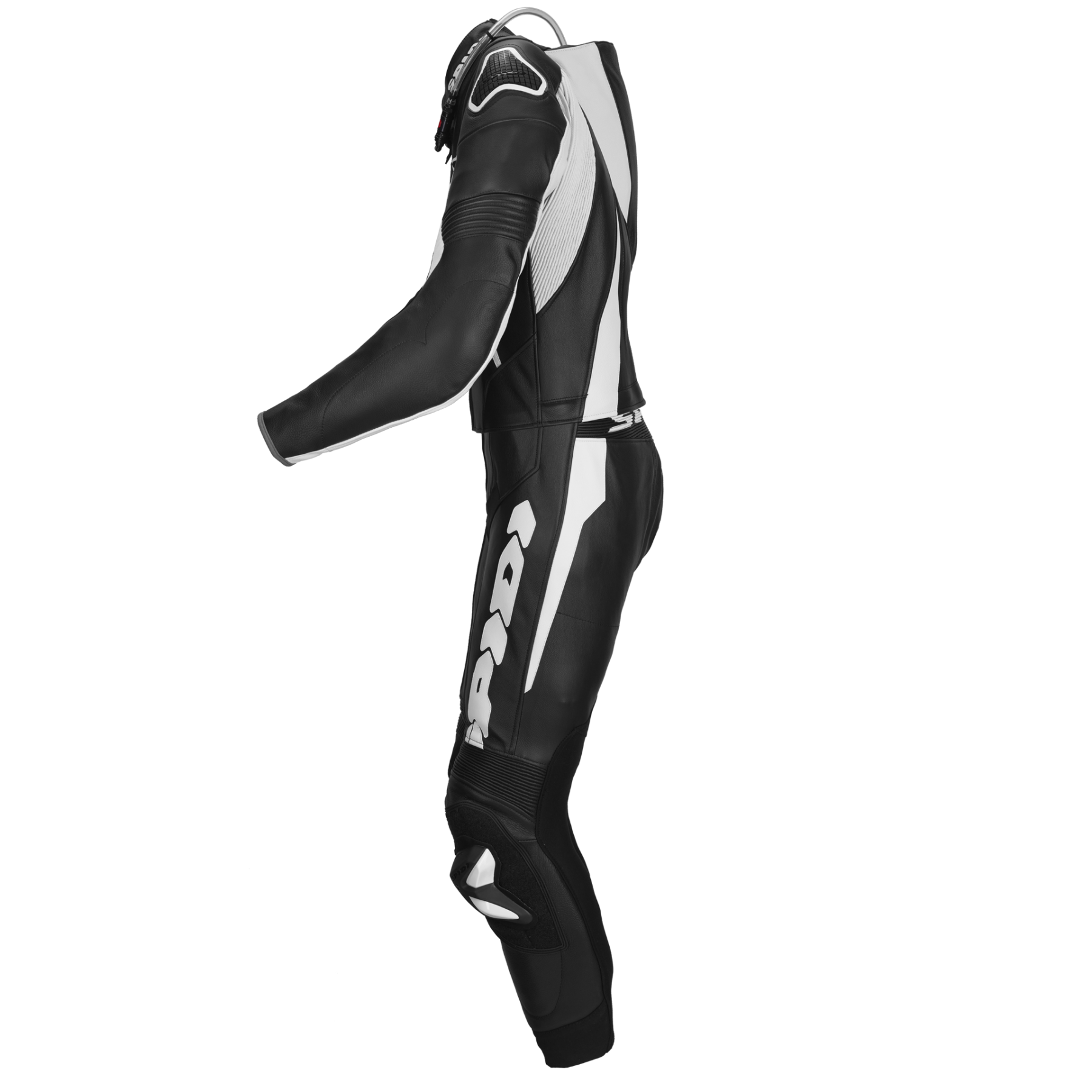 Кожен екип от две части SPIDI SPORT WARRIOR TOUR BLACK/WHITE — снимка 2