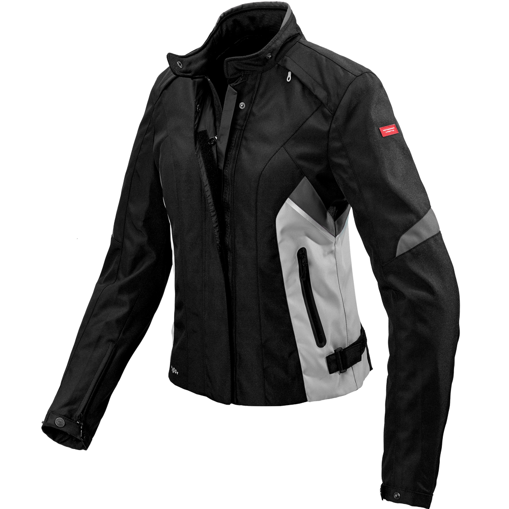 Дамско яке SPIDI FLASH H2OUT BLACK/GRAY/WHITE 1