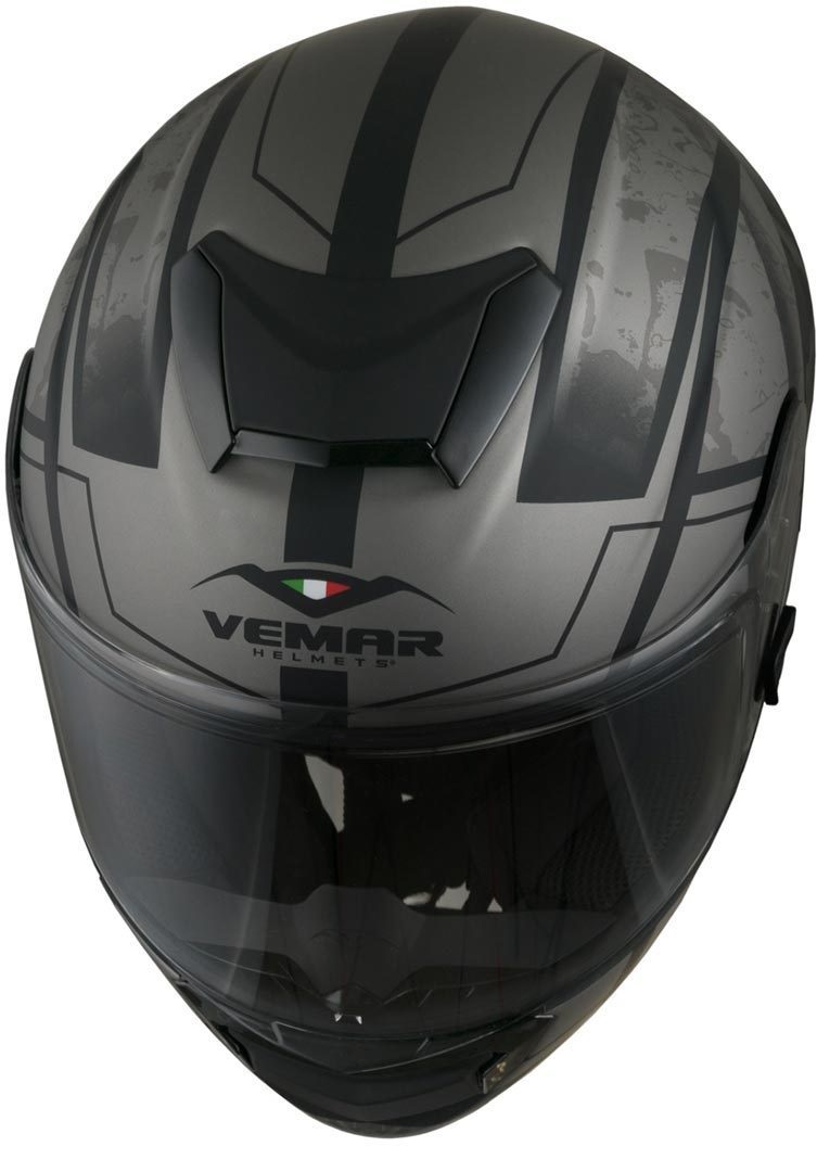 Спортна каска VEMAR HURRICANE CLAW MATT DARK SILVER — снимка 3
