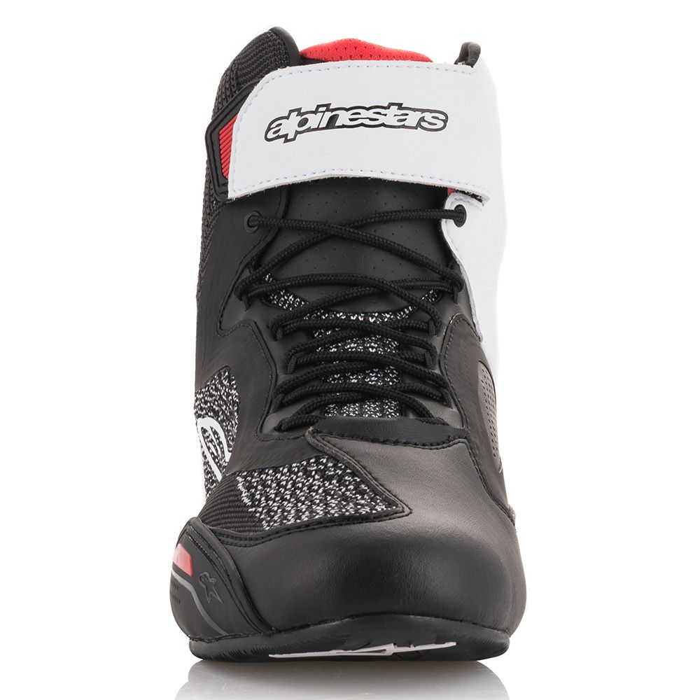 Мото боти ALPINESTARS FASTER-3 RIDEKNIT BLACK/WHITE/RED — снимка 2
