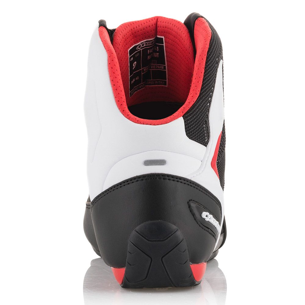 Мото боти ALPINESTARS FASTER-3 RIDEKNIT BLACK/WHITE/RED — снимка 5