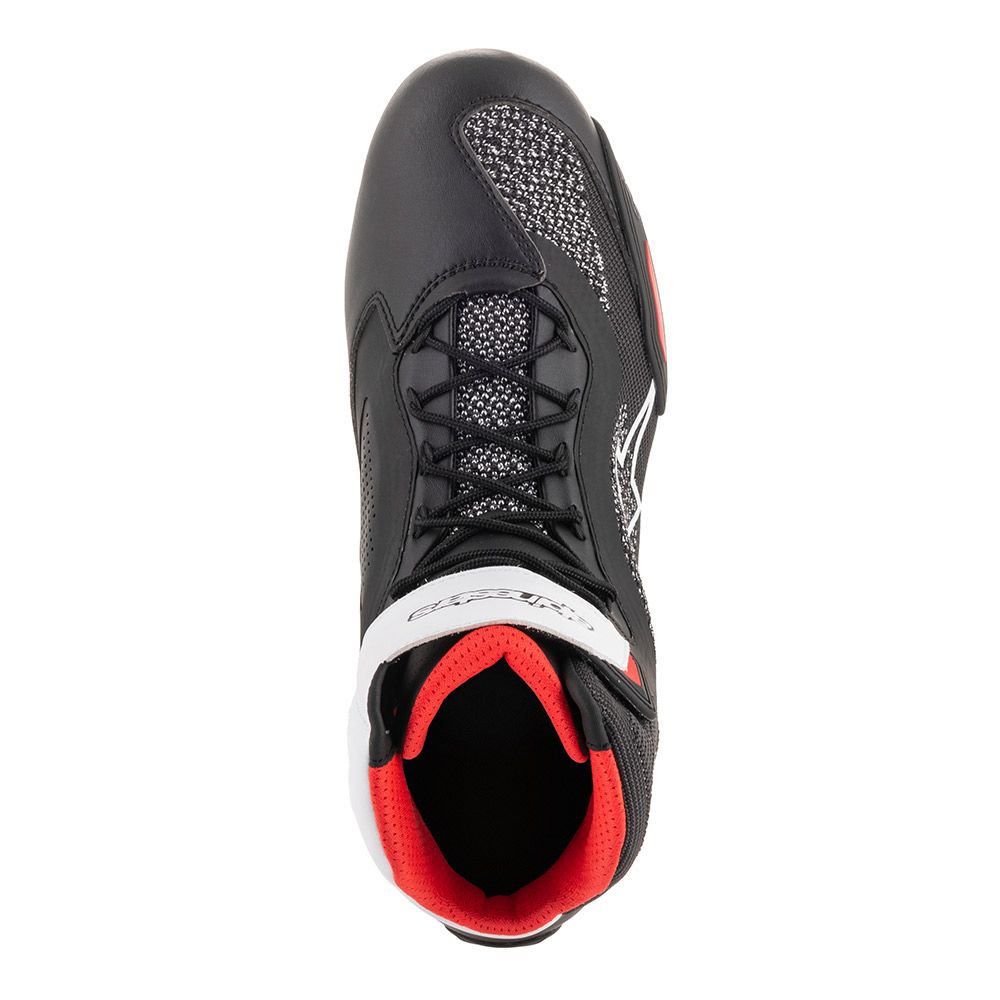 Мото боти ALPINESTARS FASTER-3 RIDEKNIT BLACK/WHITE/RED — снимка 6