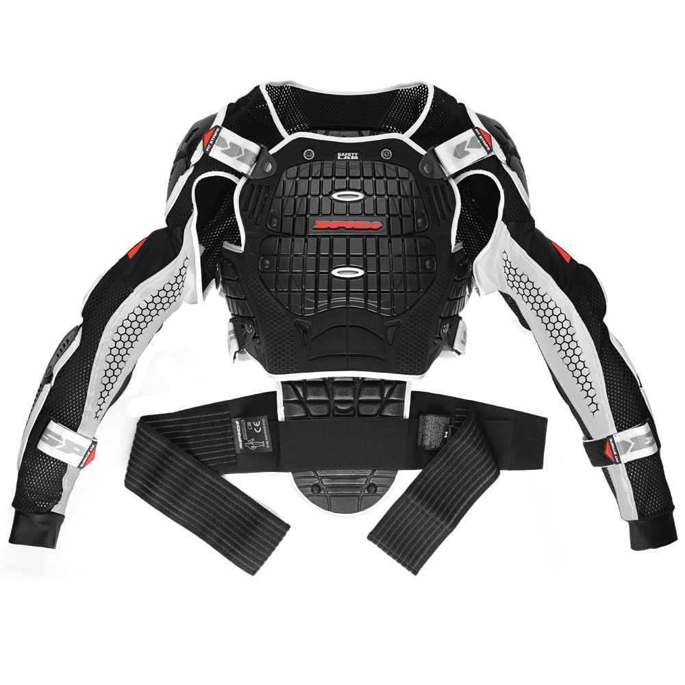 Протекторна ризница  SPIDI WARRIOR BLACK/WHITE