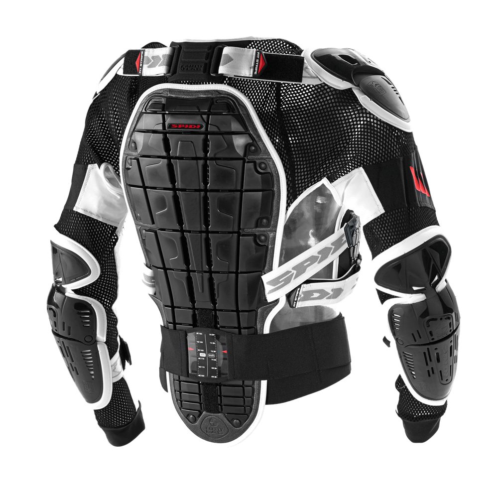 Протекторна ризница SPIDI WARRIOR BLACK/WHITE — снимка 3