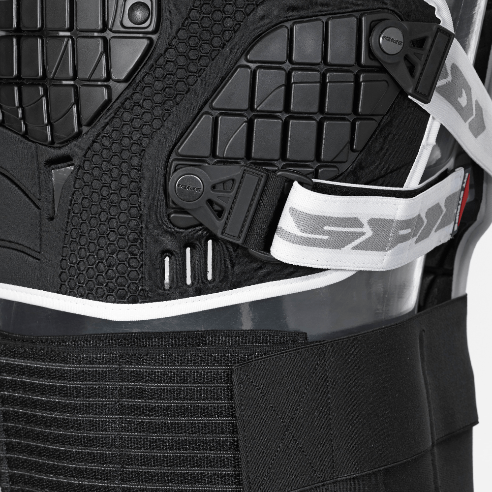 Протекторна ризница SPIDI WARRIOR BLACK/WHITE — снимка 4