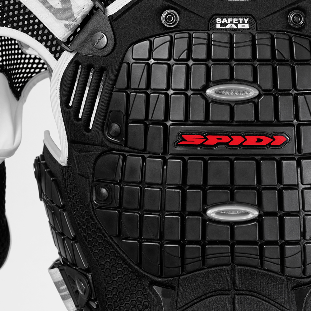 Протекторна ризница SPIDI WARRIOR BLACK/WHITE — снимка 5