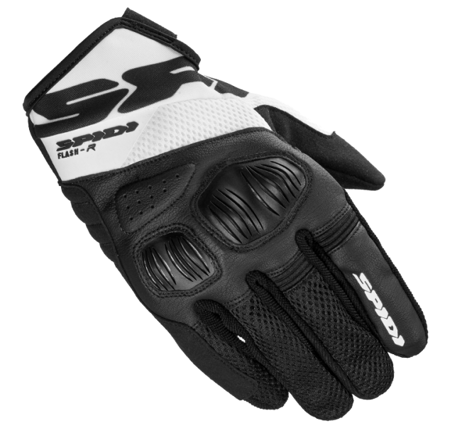 Мото ръкавици SPIDI FLASH-R EVO BLACK/WHITE