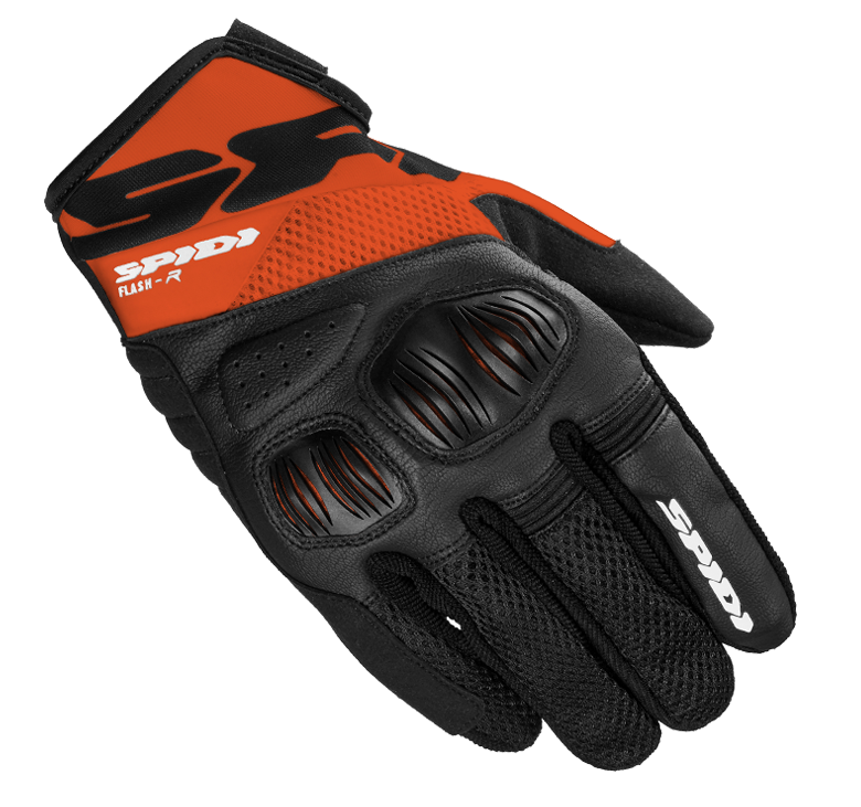 Мото ръкавици SPIDI FLASH-R EVO BLACK/ORANGE
