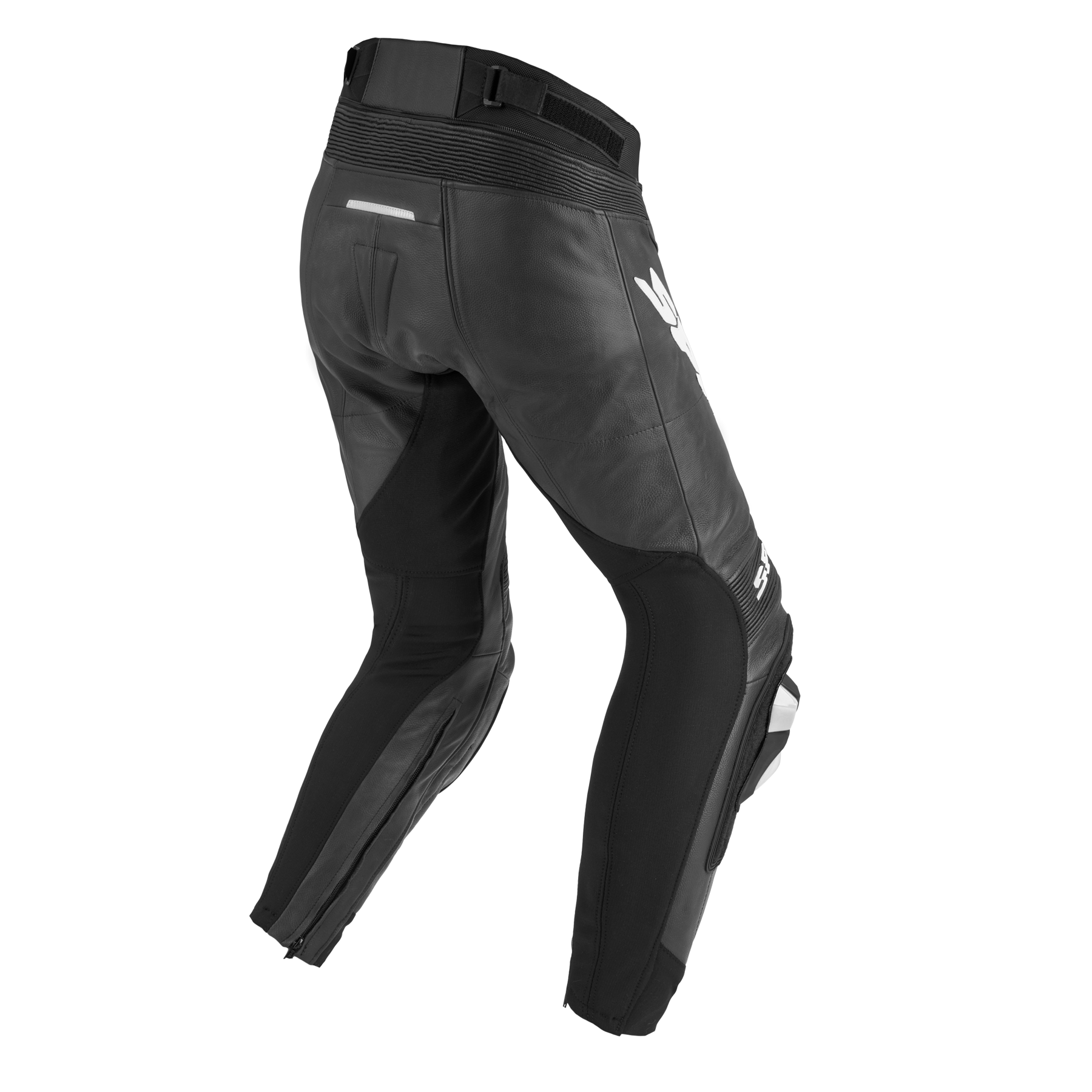 Кожен панталон за мотор SPIDI RR PRO 2 BLACK/WHITE — снимка 2