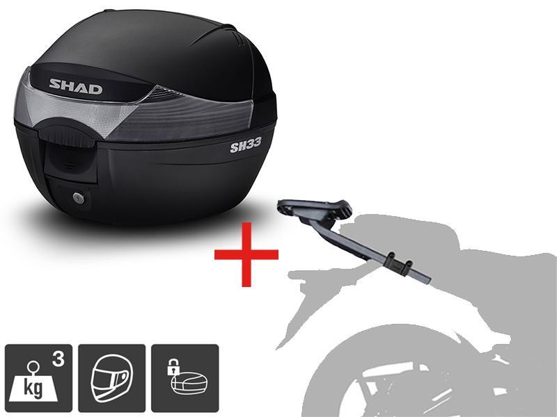Монтажен комплект за куфари SHAD TOP MASTER PIAGGIO MP3 350/500 HPE SPORT/BUSINESS '18 — снимка 2