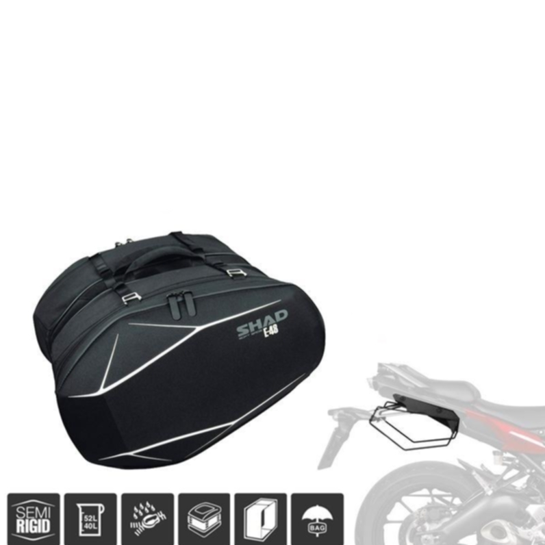 Монтажен комплект за куфари SHAD SIDE BAG HOLDER HONDA CB500F/CBR500R/CB500X '16 — снимка 3