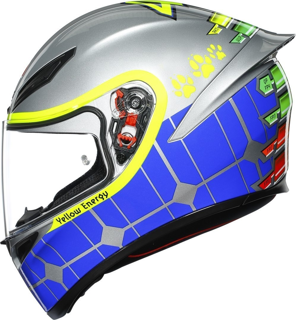 Каска за мотор AGV K1 ROSSI MUGELLO 2015 — снимка 3