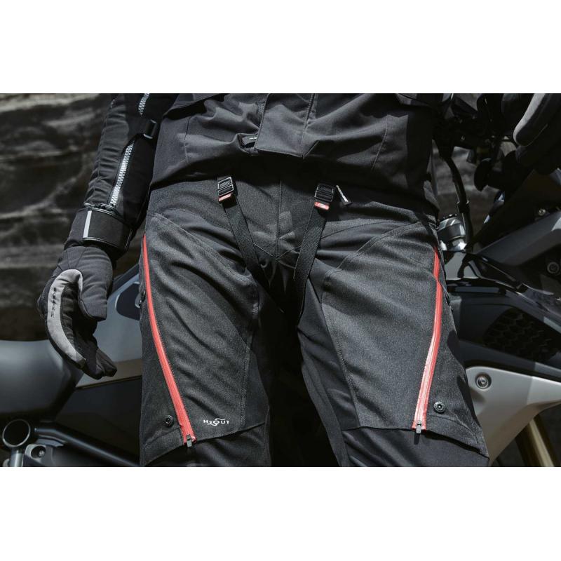 Текстилен мото панталон SPIDI 4 SEASON BLACK P20423 — снимка 4