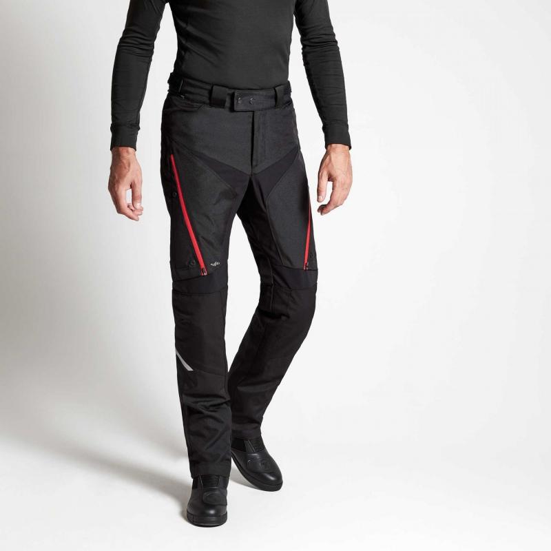 Текстилен мото панталон SPIDI 4 SEASON BLACK P20423 — снимка 6