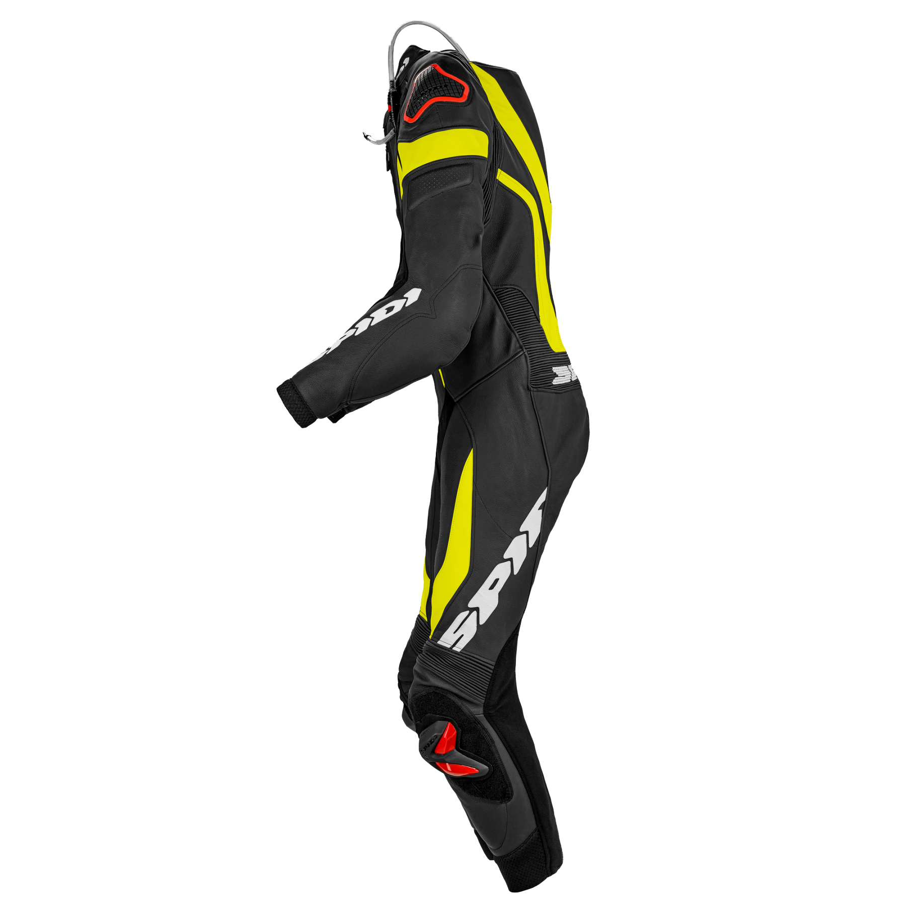 Мото екип SPIDI LASER PRO PERFORATED 1PC BLACK/FLUO YELLOW — снимка 3