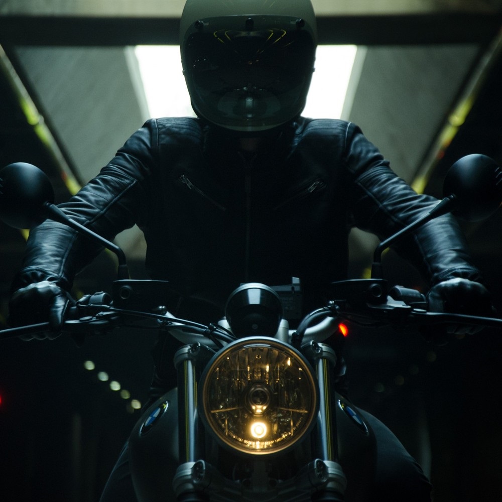 Кожено яке за мотор SPIDI GARAGE ROBUST BLACK — снимка 5