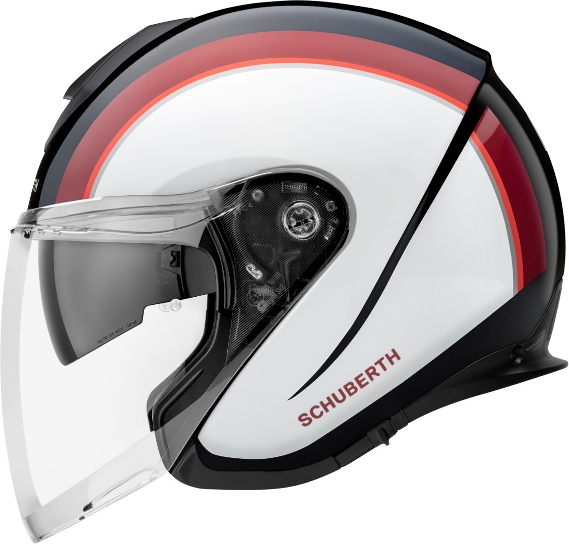 Каска SCHUBERTH M1 PRO OUTLINE RED — снимка 2