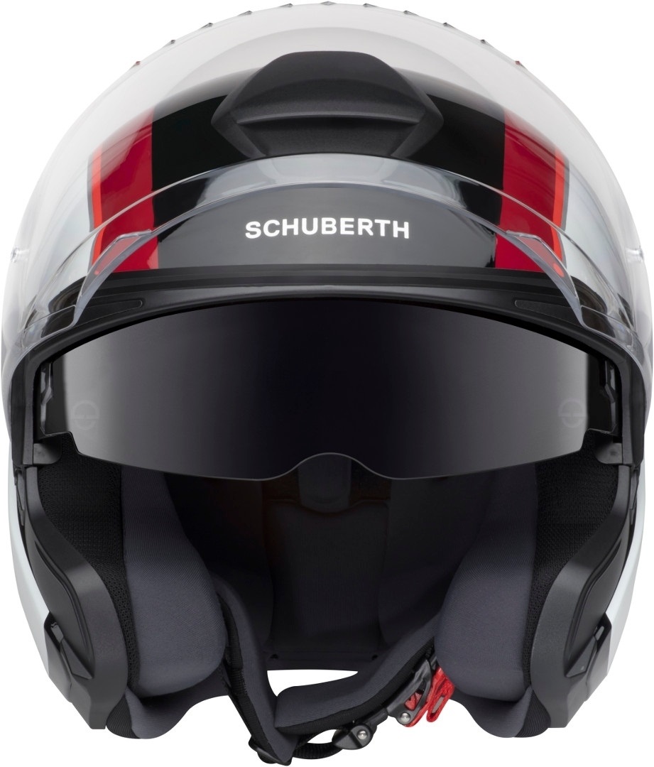 Каска SCHUBERTH M1 PRO OUTLINE RED — снимка 4