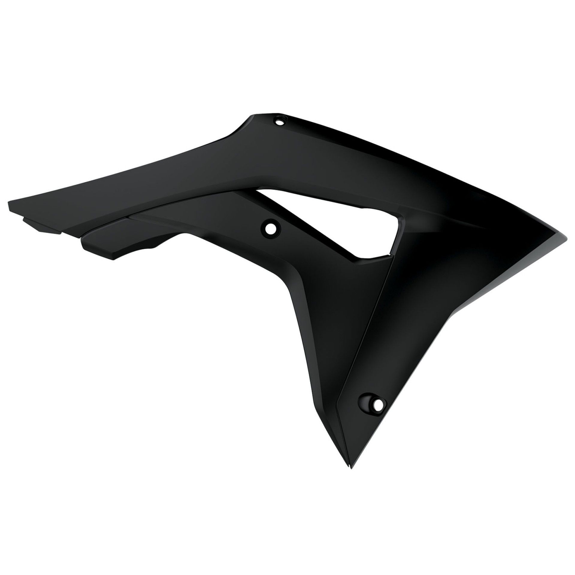Пластмасови капаци за радиатор Polisport HONDA рестайлинг CR125R /CR250R -2002-07 Black