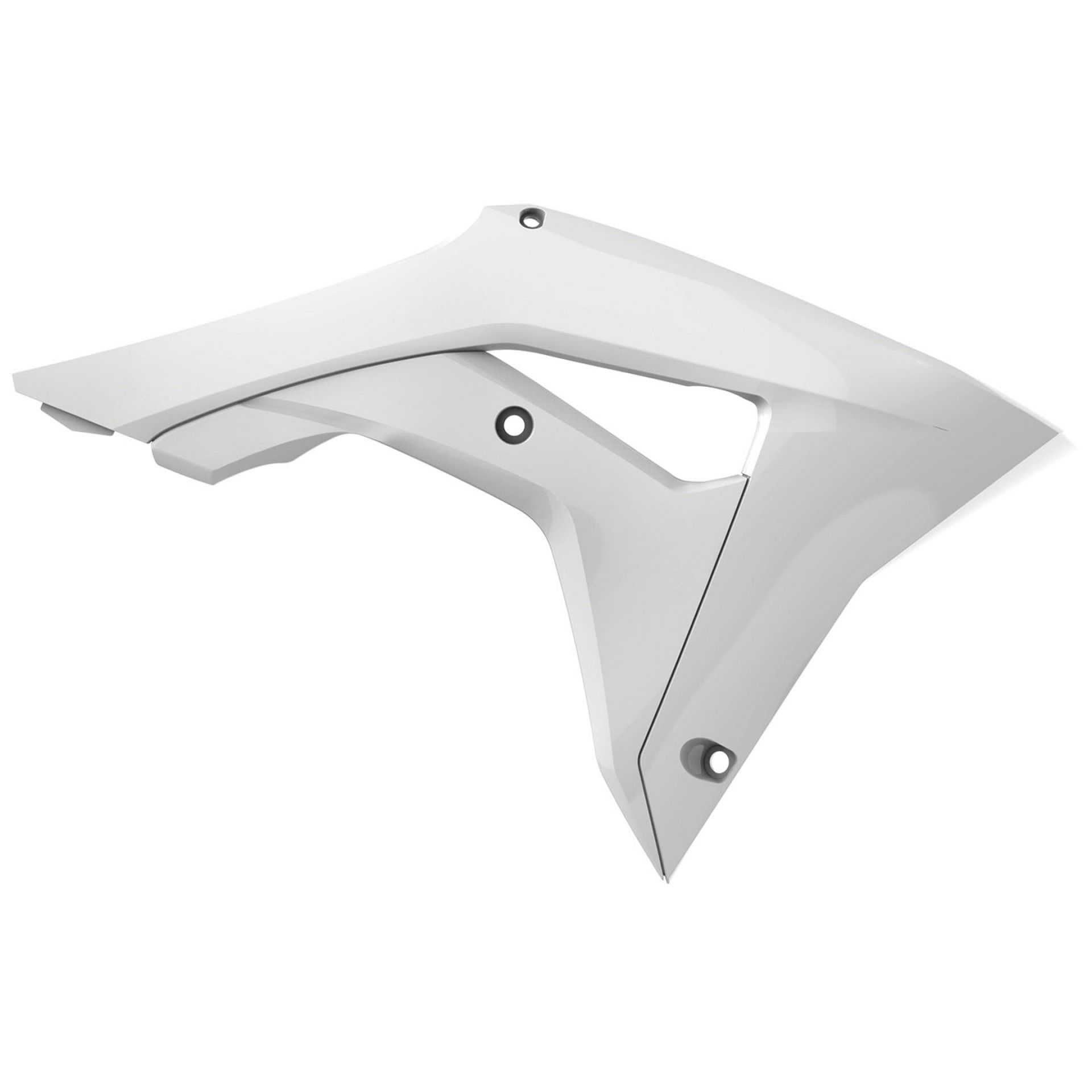 Пластмасови капаци за радиатор Polisport HONDA CRF450R - 2021 WHITE