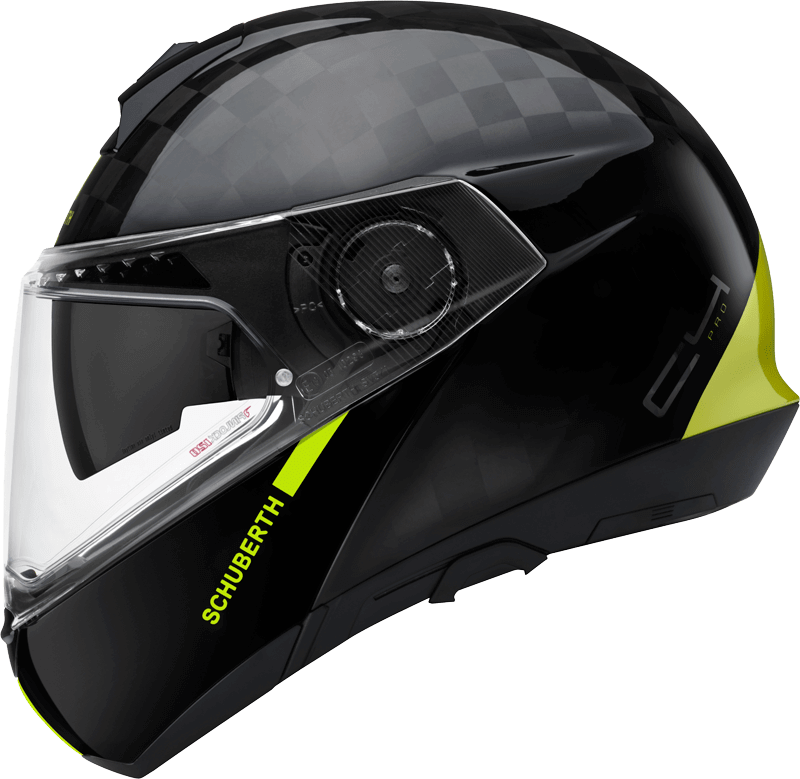 Мото каска SCHUBERTH C4 PRO CARBON BLACK/NEON YELLOW_2