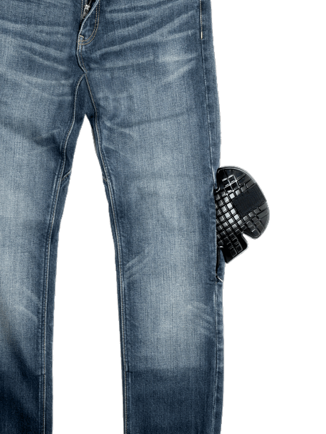 Мото дънки SPIDI J-TRACKER DARK BLUE SHORT — снимка 3