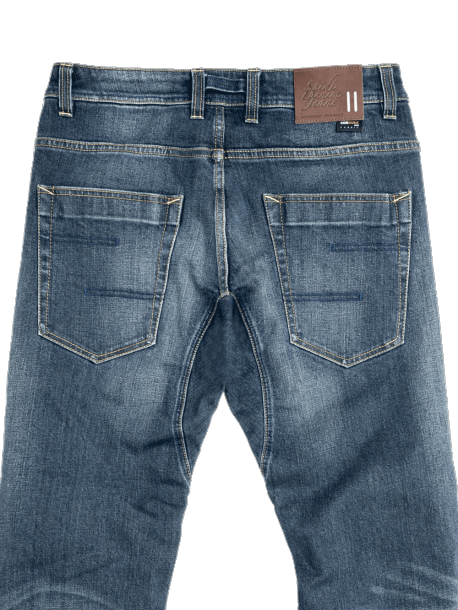 Мото дънки SPIDI J-TRACKER DARK BLUE SHORT — снимка 4